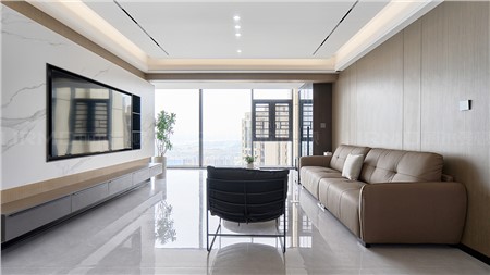 13w搞定港式復(fù)古風(fēng)的家118m² | 長沙麗爾曼頓全屋整裝