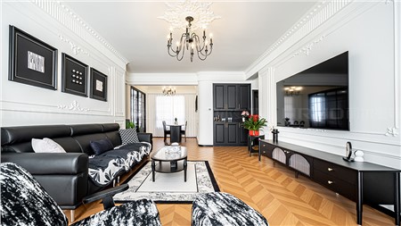 17w打造法式復古風格的家122m² | 麗爾曼頓全房全屋定制