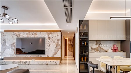 6w打造現(xiàn)代風格的家143m² | 麗爾曼頓全房全屋定制