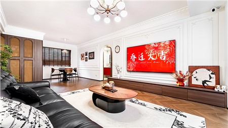 12.8w打造法式復古風格的家132m² | 麗爾曼頓全房全屋定制